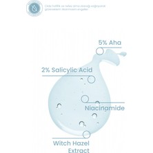 Cosmogenesis Labs Aha %5 Bha %2 Peeling Etkili Tonik 200 ml – Arındıran Gözenek Sıkılaştıran Ph Dengeleyen Vegan
