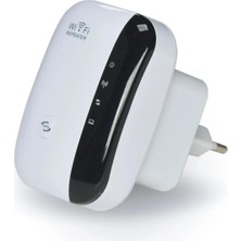 Menzil Genişletici 300 Mbps Wireless-N Wifi Repeater Sinyal  Ev Ofis Iş Yeri Için