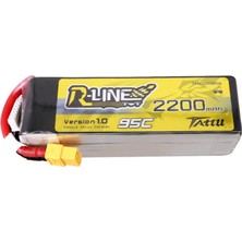 Tattu R-Line Lipo Batarya 2200 Mah 6s 95C
