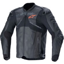 Alpinestars Atem V5 Korumalı Deri Motosiklet Montu Siyah