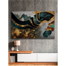 Dalgıçın Soyut Rüyası Kanvas Tablo