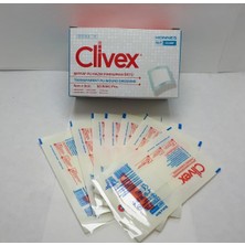 Clivex Şeffaf Pu Hazır Pansuman Yara Örtü 5 x 9 cm 50’li C6109P
