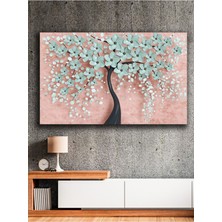 Pastel Tonlarda Bahar Esintisi Kanvas Tablo