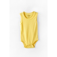 Tiffany Baby %100 Pamuk Nefes Alan Jakarlı Bebek Atlet Badi  0 36 Ay