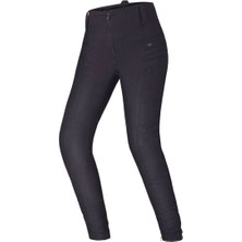 Shima Nox 2 Kadın Korumalı Skiny Fit Motosiklet Pantolonu Siyah