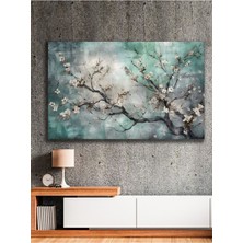 Baharın Müjdejisi Kiraz Çiçeği Kanvas Tablo