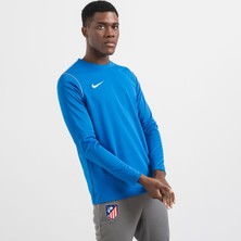Nike dri fit park 20 crew erkek mavi yuvarlak yaka tişört