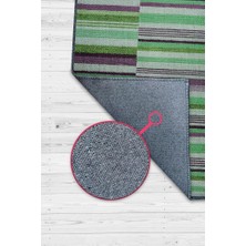 Homshtag Çizili Çok Renkli Halı Mutfak Halısı Çizgili Oturma Odası Halısı Retro Tarzı Salon Halısı