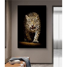Aslan Leopar Kanvas Tablo ASL-570-77