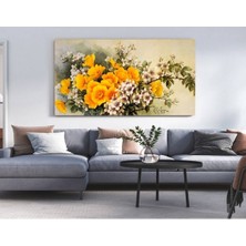 Kanvas Sarı Çiçekler