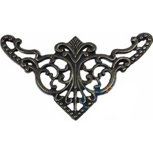 Dekoratif Köşe Süsü, Köşelik - Büyük, 31X55MM, Antik, 1 Adet