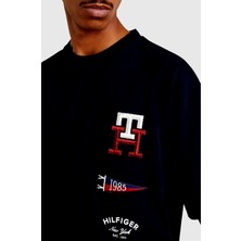 Th 1985 Nakış Yazılı T-Shirt