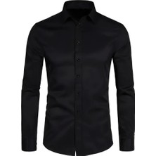 Erkek Slim Fitt Uzun Kol Gömlek 2290 BGL-ST04378