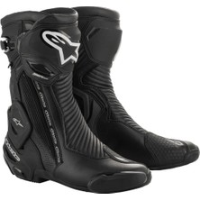 Alpinestars SMX Plus V2 Gore-Tex Korumalı Motosiklet Botu Siyah  Gümüş