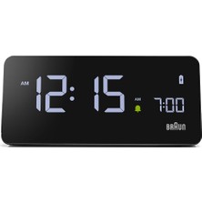 Braun BC21BEU Siyah Dijital Kablosuz Şarjlı Alarmlı Masa Saati