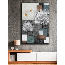 Modern Geometrik Araç Kanvas Tablo