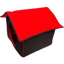 Kedi Kulübeleri - Köpek Kulübeleri - Yıkanabilir Yatak - Kalın Süngerli- Gabardin Kumaş
