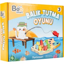 Bee Smart Balık Tutma Oyunu Eğlenceli Montessori Oyuncak Motor Gelişimi