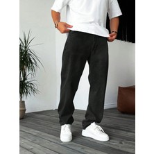 Wkm Casual Erkek Baggy Denim Kot Pantolon