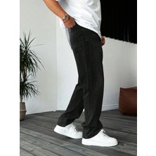 Wkm Casual Erkek Baggy Denim Kot Pantolon