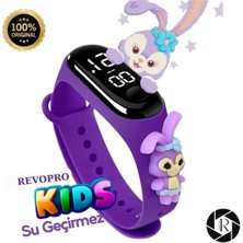 Teknotrust Figürlü Dijital LED Çocuk Saati Dokunmatik Ekranlı Su Geçirmez