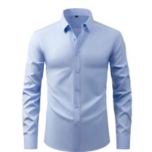 Erkek Slim Fitt Uzun Kol Gömlek 2290 BGL-ST04378