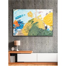 Soyut Yağlı Boya Kanvas Tablo