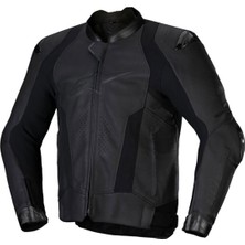 Alpinestars Missile V3 Deri Korumalı Motosiklet Montu Siyah  Siyah