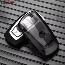 Bmw X5 F15 Şeffaf-Füme Anahtar Kılıfı