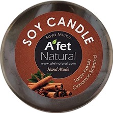 Tarçın Kokulu  Doğal Soya Wax