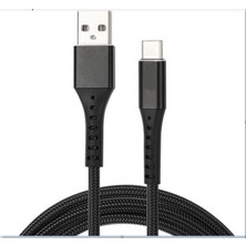 3.0 A Umidigi A1 Pro Uyumlu   Kopmaz Halat USB To Type C Kablo 1M-AP210T