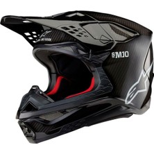 Alpinestars Supertech M10 Off-Road Kaskı Siyah  Beyaz