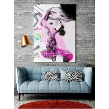 Özel Tasarım Güzellik Merkezi Kuaför Kanvas Tablo