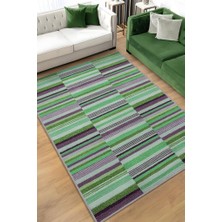 Homshtag Çizili Çok Renkli Halı Mutfak Halısı Çizgili Oturma Odası Halısı Retro Tarzı Salon Halısı