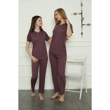 Moda Serdem Modaserdem Mdsrdm Anne Kız Aile Penye Pijama Takım Ayrı Ayrı Satılır.