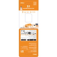 IMOU 128 GB Micro SDXC Hafıza Kartı / Class 10,U3,V30 - Video Kayıt Ekipmanlarıyla Uyumlu (ST2-128-S1)
