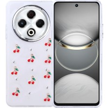 Adige  Tecno Spark 30 Kılıf Kutup Figürlü Kiraz + Ekran Koruyucu