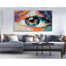 Kanvas Tablo Etkileyici Göz