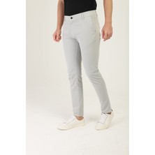 Erkek Likralı Esnek Pamuklu Chino Pantolon