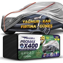  Fiat Linea 2006-2016 Uyumlu Promax X400 Miflonlu Araba Brandası - Oto Çadır Örtü