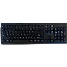 Kensington KB100 Eq Kablolu Tam Boy Türkçe Klavye Sürdürülebilir Seçim K63727TR