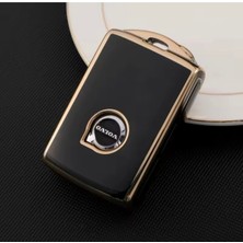 Volvo C30 Siyah-Gold Anahtar Kılıfı 2021-2025