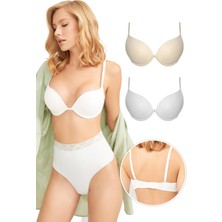 Cottonhill Lol Up Push Up Balenli Sütyen 2'li Paket-3