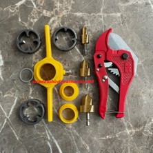 Pprc Boru Makası Pprc Diş Açma Seti Pprc Havşası Boru Tamir Havşa Seti