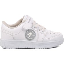 Walkway Beyaz Beyaz Çocuk Spor Ayakkabı