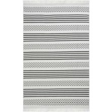 Cool Halı Lovely Gri Kilim Makinede Yıkanabilir Çift Taraflı Akrilik Ince Banyo Balkon Mutfak Kilimi