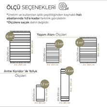 Cool Halı Lovely Gri Kilim Makinede Yıkanabilir Çift Taraflı Akrilik Ince Banyo Balkon Mutfak Kilimi