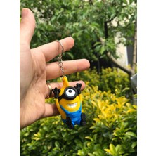 Turan 3D Sevimli Sarı Karakter Anahtarlık – 3D El Yapımı, Eğlenceli Figür Tasarımı