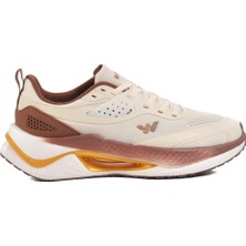 Walkway Bej Fileli Hafif Esnek Memory Foam Erkek Spor Ayakkabı