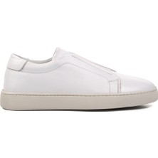 Aspor Beyaz  Deri Erkek Sneaker Ayakkabı